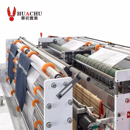 高速穴あきPE HDPE生分解性ローリングスターシールゴミゴミ袋ロール製造機ブラックビッグバッグ製造機